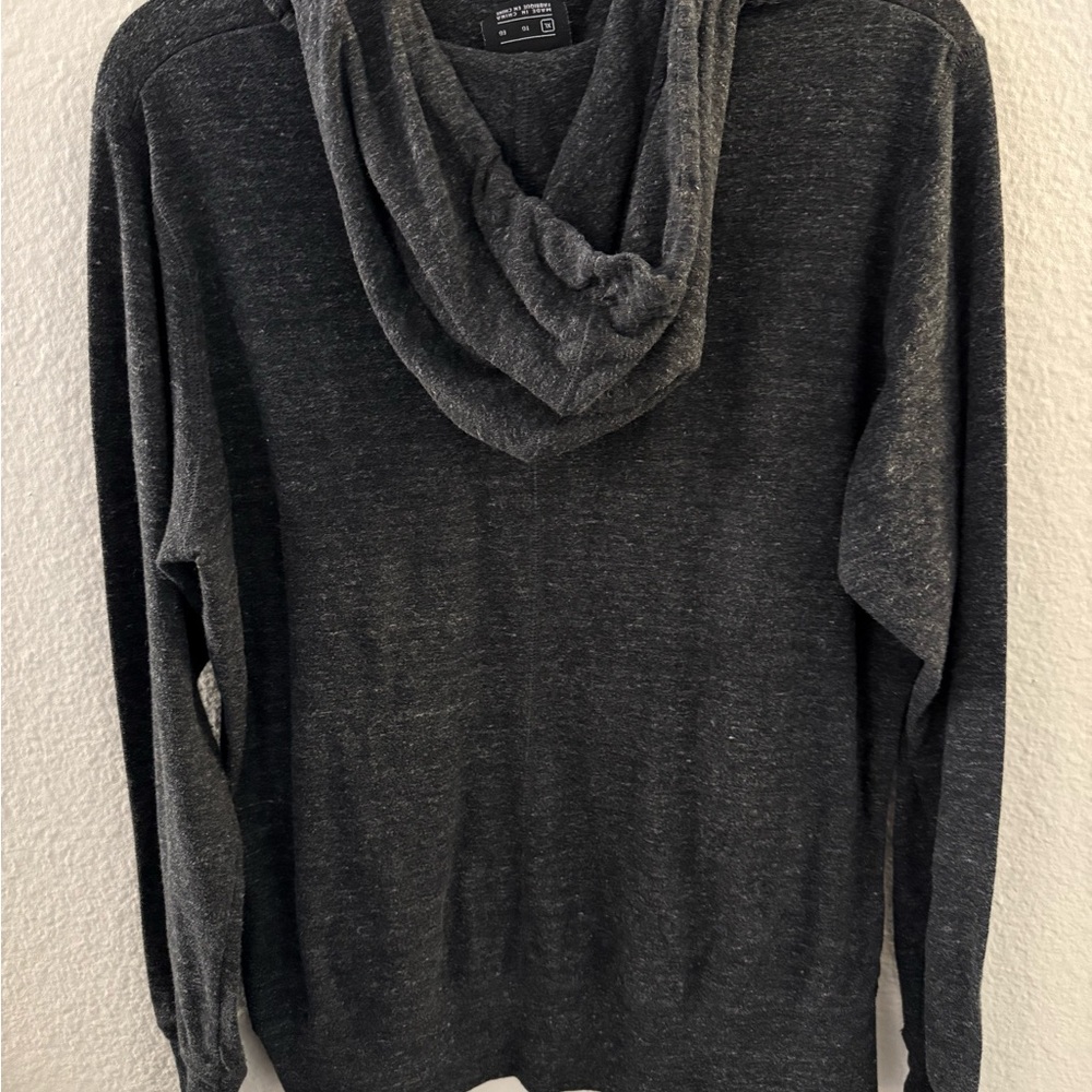 Cute Nike Women's Charcoal Gray Hoodie - Picture 3 of 3
